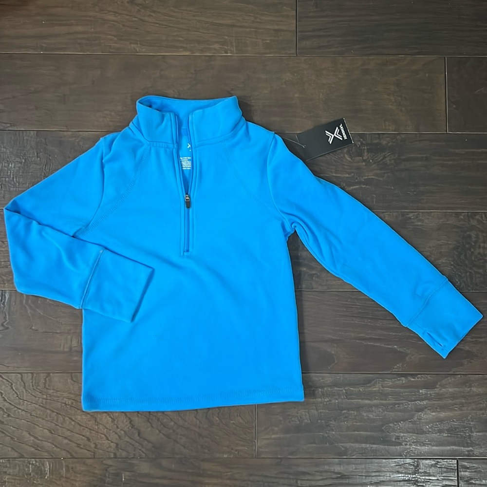 Xersion Kids 3/4 Pullover Blithe Blue, XS